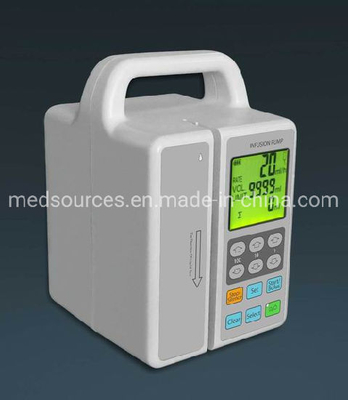 Pompe à seringue de perfusion d'alimentation électronique portable vétérinaire (MS-F910)